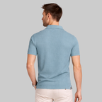 Marco Polo Homme Structuré – Maillot Élégant avec Col Ouvert et Coupe Moderne