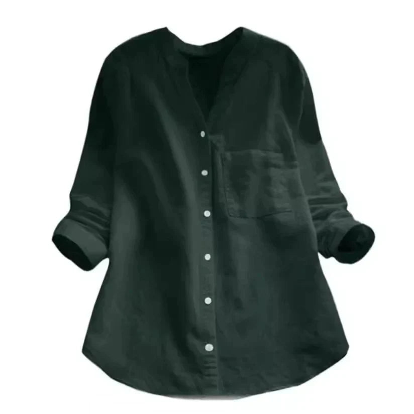 Amy Blusa Mujer Elegante – Blusa Suave Transpirable, Ajuste Cómodo Casual