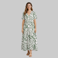 Olivia Robe Femme d'Été Légère – Robe Casual avec Col V Fluide