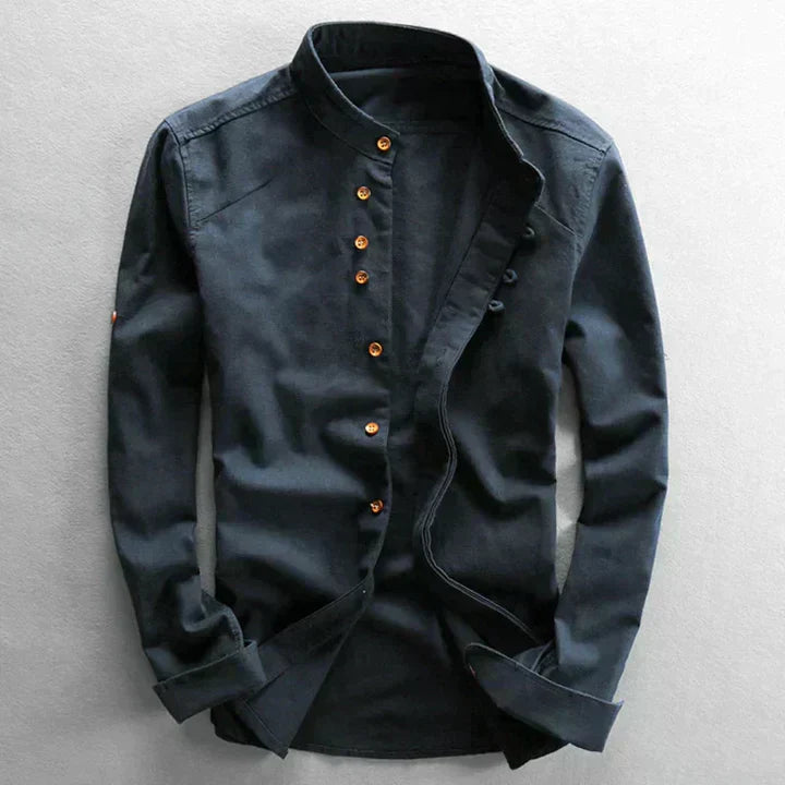 Oscar Chemise Homme Style Japonais – Katana Décontractée Élégante, Légère, Coupe Ample