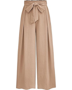 Beautiful Women’s Palazzo Trousers – High Waist, Pleats & Side Pockets