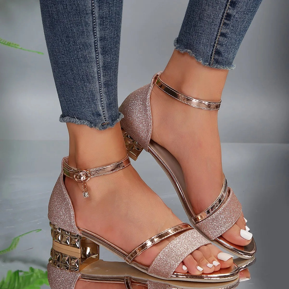 Evita Sandales Femme – Sandales Confort avec Support Ergonomique & Design Élégant