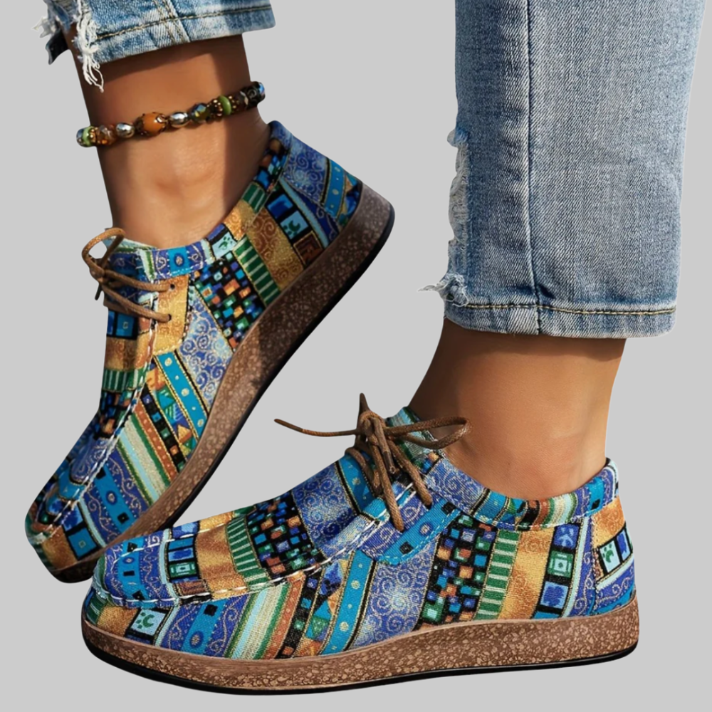 Narra Zapatillas de Mujer Confort – Zapatos Ligeros Amortiguados, Suela Alta, Casual Diario