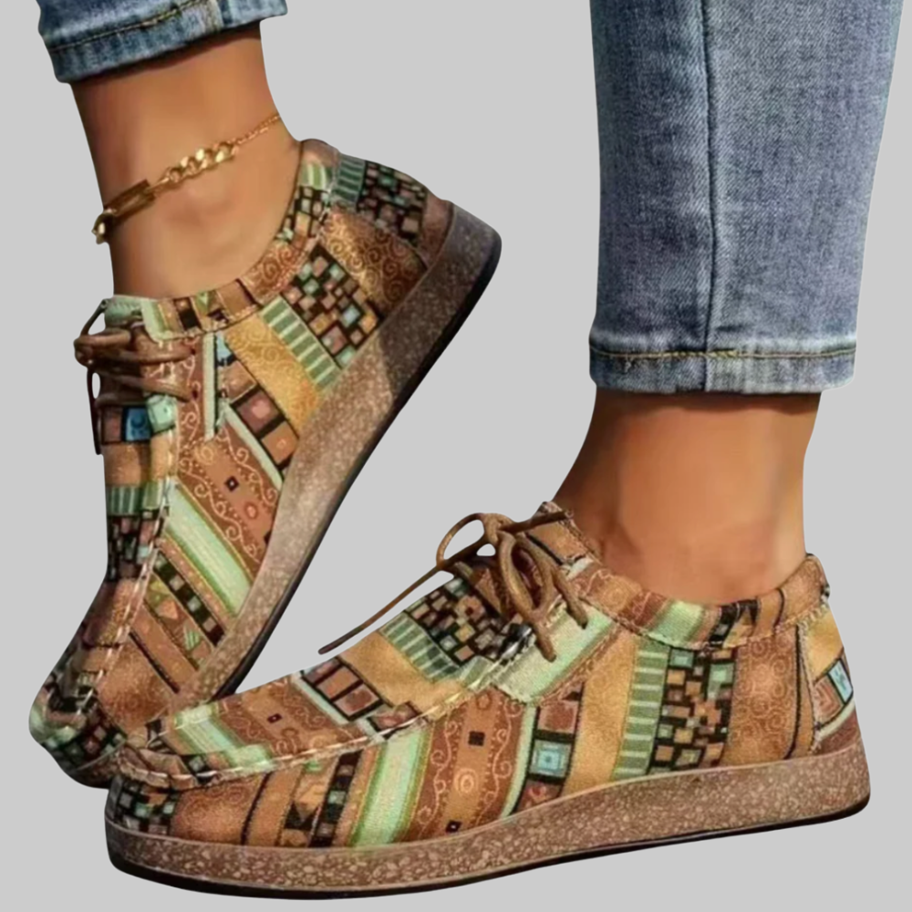 Narra Zapatillas de Mujer Confort – Zapatos Ligeros Amortiguados, Suela Alta, Casual Diario