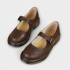 Lindsey Chaussures Femme en Cuir – Mary Jane Classiques, Bride, Semelle Confort Antidérapante