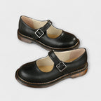 Lindsey Chaussures Femme en Cuir – Mary Jane Classiques, Bride, Semelle Confort Antidérapante