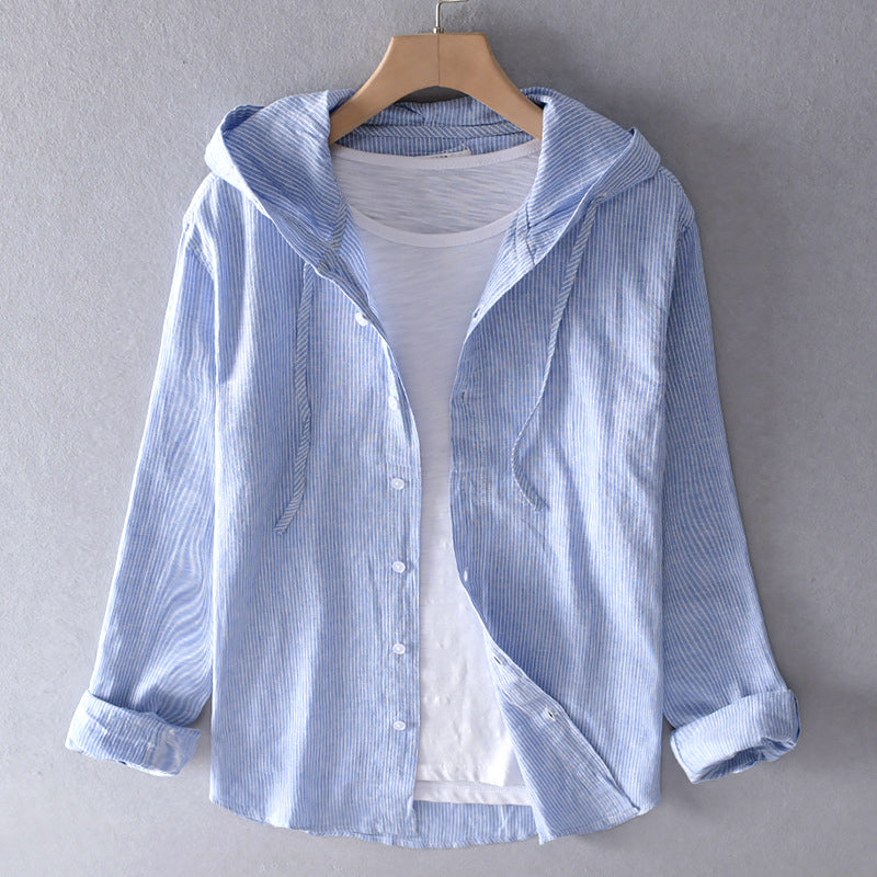 Zara Blouse Femme à Capuche – Top Léger Décontracté, Coupe Ample, Confort Quotidien