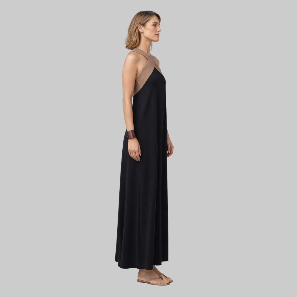 Victoria Robe Femme d'Été – Robe Légère Épaules Dénudées Fluide Élégante