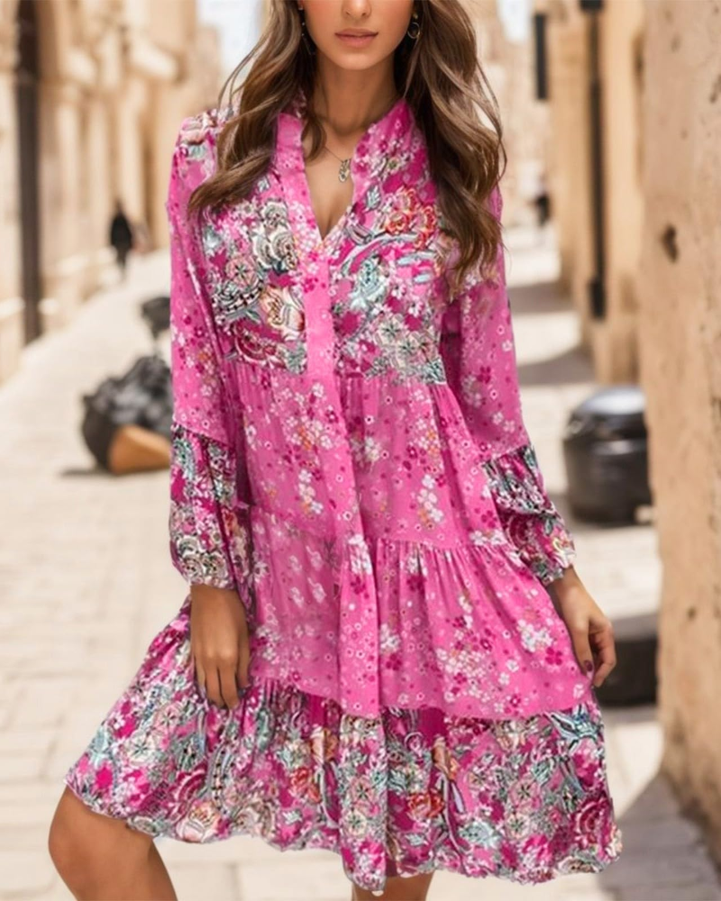 Adeline Abito Midi Donna – Vestito Estivo in Lino Plissettato con Maniche Corte
