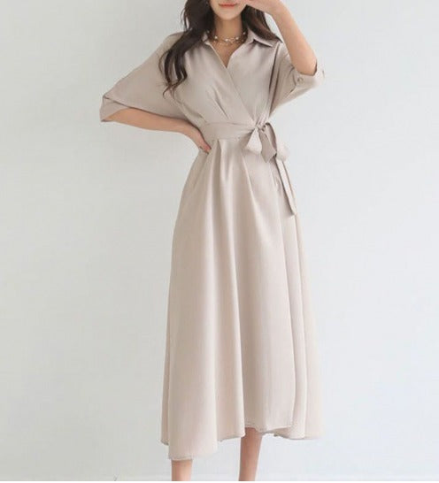 Vestido Becky para Mujer Elegante – Vestido Clásico Versátil, Corte que Realza