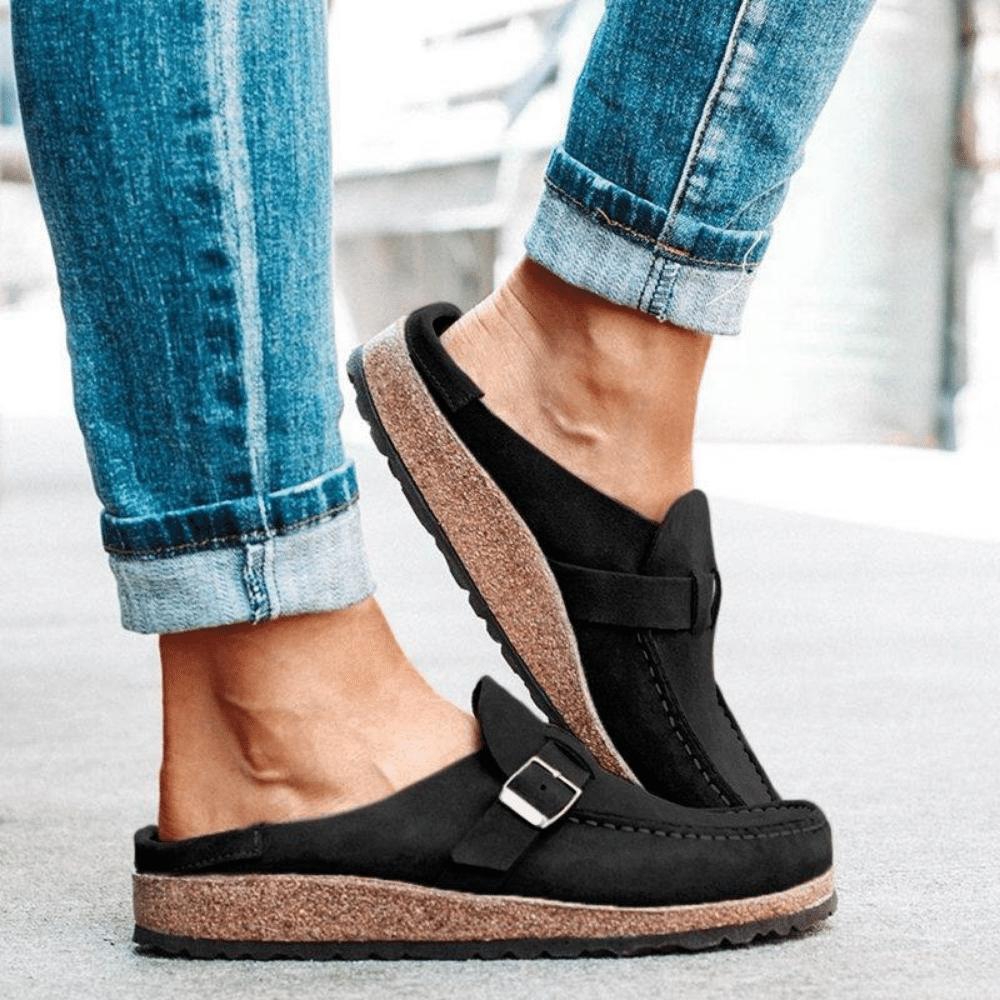 Georgia Sabots Femme – Design Ergonomique, Bride Réglable & Confort Quotidien