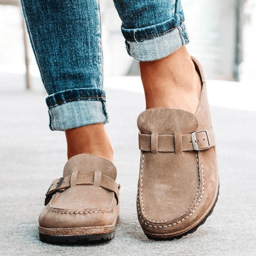 Georgia Sabots Femme – Design Ergonomique, Bride Réglable & Confort Quotidien