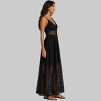 Billie Robe Femme d'Été Élégante – Robe en Dentelle avec Bretelles Fines et Coupe Flatteuse