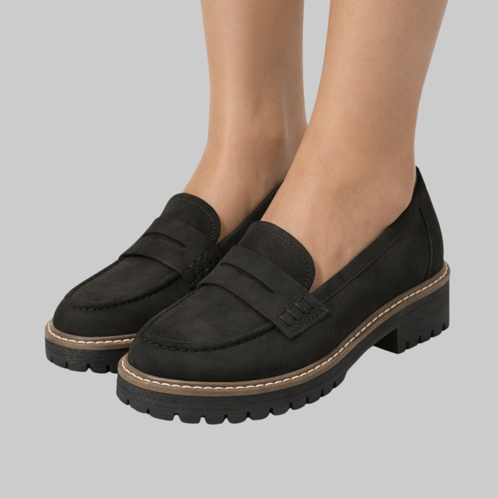 Abigail Mocassini Donna – Scarpe Slip-On con Supporto Arco e Suola Antiscivolo