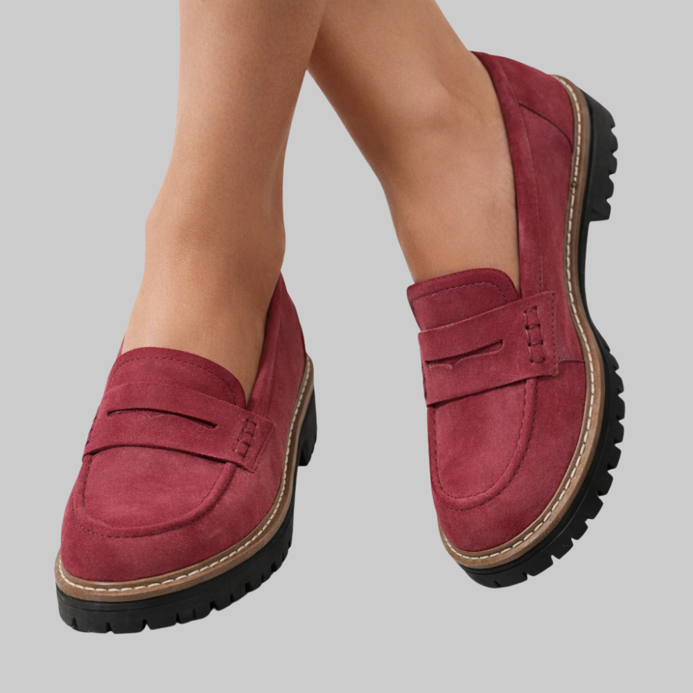 Abigail Mocassini Donna – Scarpe Slip-On con Supporto Arco e Suola Antiscivolo