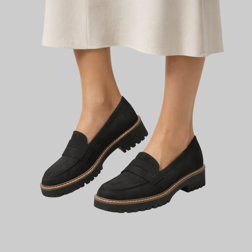 Abigail Mocassini Donna – Scarpe Slip-On con Supporto Arco e Suola Antiscivolo
