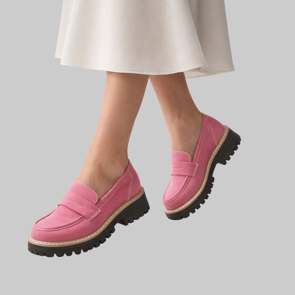 Abigail Mocassini Donna – Scarpe Slip-On con Supporto Arco e Suola Antiscivolo