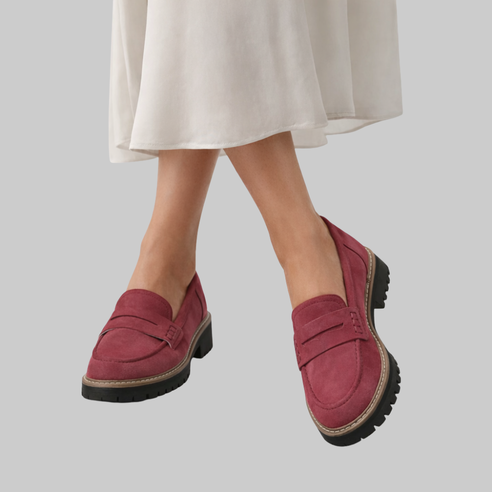 Abigail Mocassini Donna – Scarpe Slip-On con Supporto Arco e Suola Antiscivolo