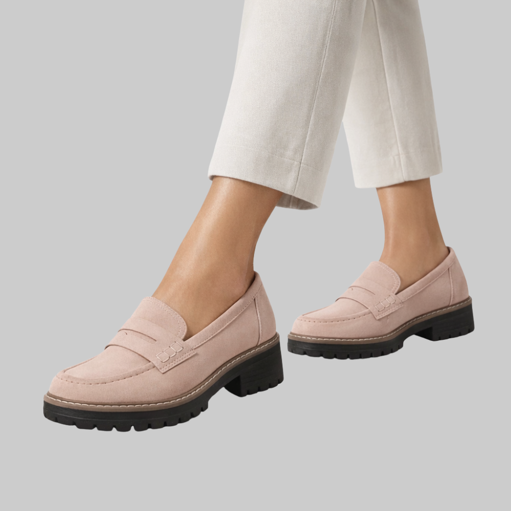 Abigail Mocassini Donna – Scarpe Slip-On con Supporto Arco e Suola Antiscivolo