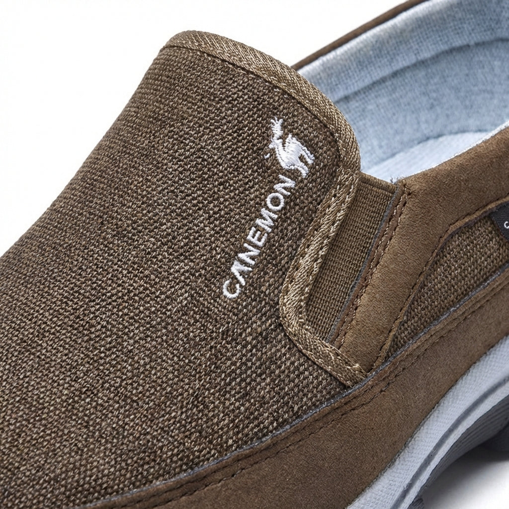 Marco Chaussures Homme Slip-On – Baskets Décontractées Respirantes Confortables Sans Lacets