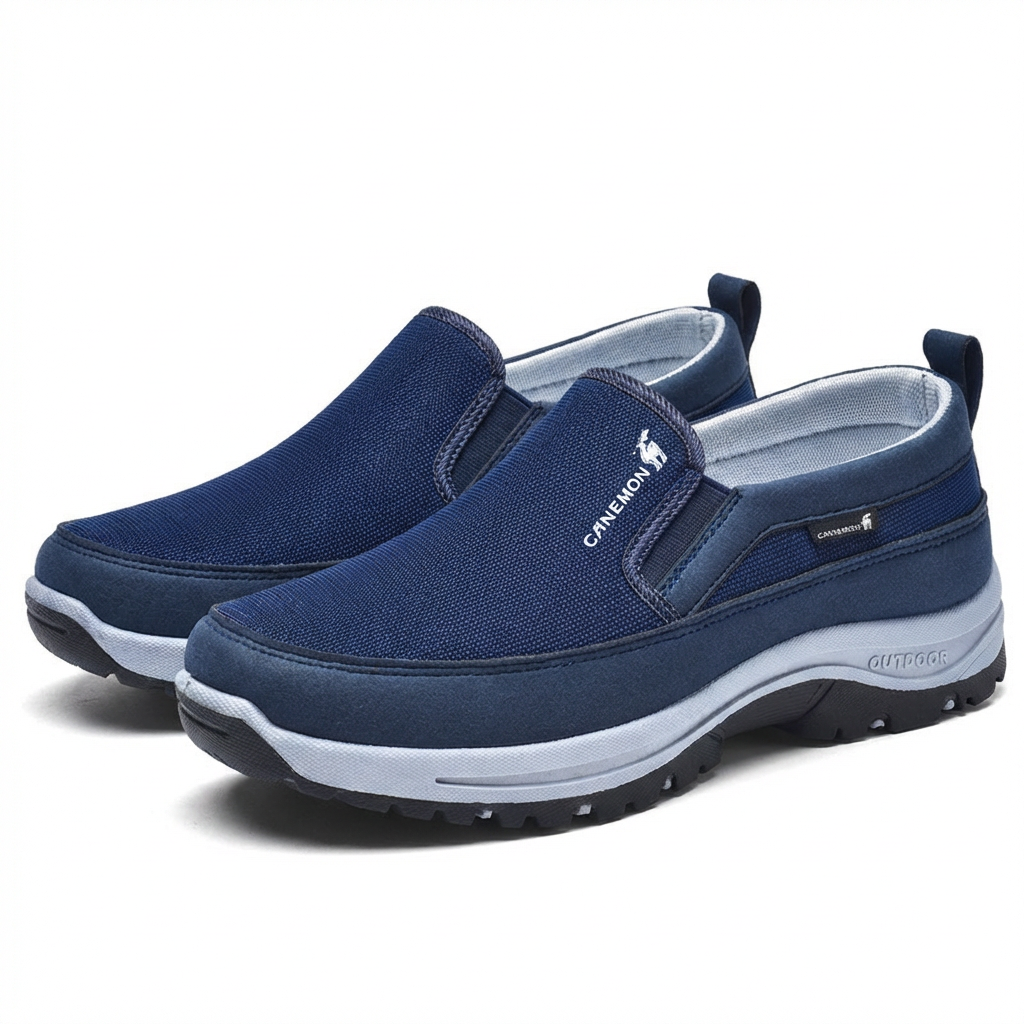 Marco Scarpe Hombre Slip-On – Zapatillas Casual Transpirables Cómodas Sin Cordones
