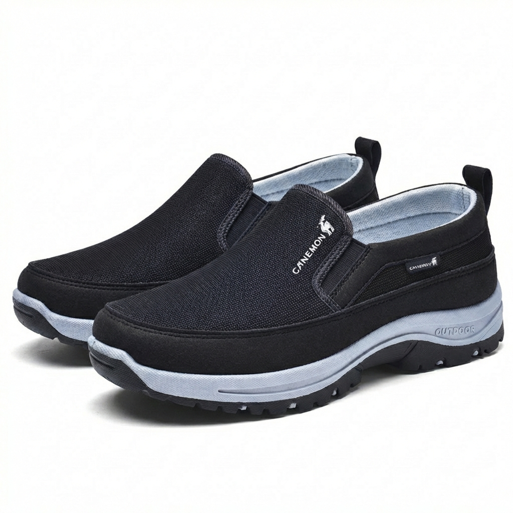 Marco Scarpe Hombre Slip-On – Zapatillas Casual Transpirables Cómodas Sin Cordones