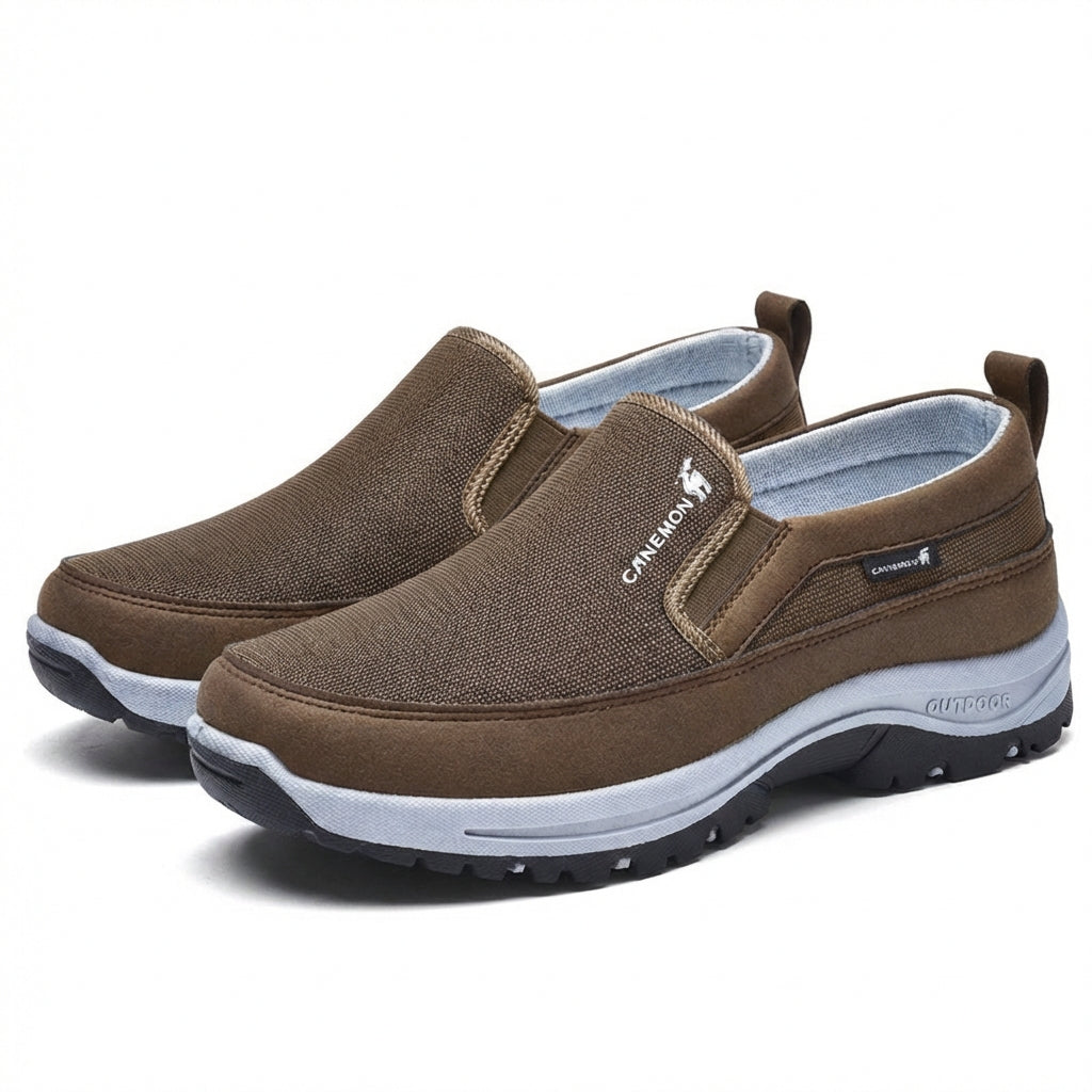 Marco Chaussures Homme Slip-On – Baskets Décontractées Respirantes Confortables Sans Lacets