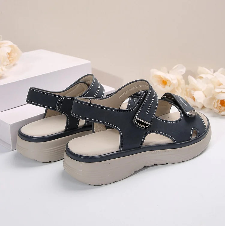 Jolie Sandales Femme – Sandales Sportives Ergonomiques, Soutien de la Voûte Plantaire Confort