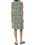 Avery Women's Dress – Fit & Flare Dress with V-Neck, Ruched Waist & A-Line Silhouette