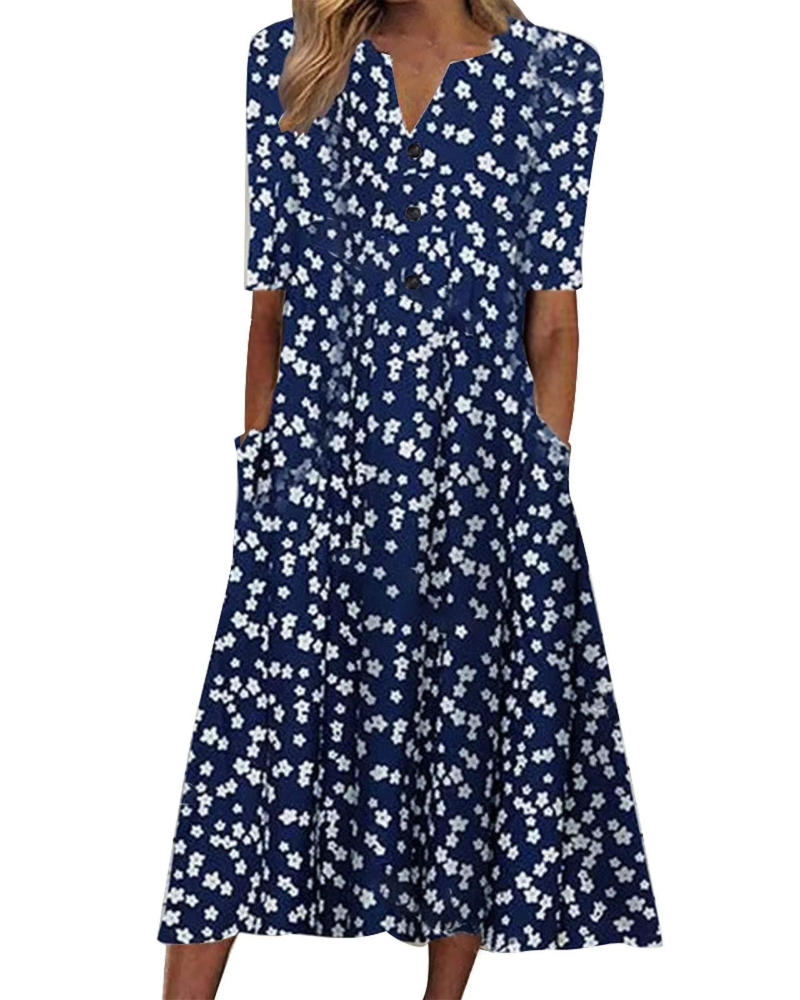 Morgan Robe d'Été Femme – Coupe Polyvalente, Manches Courtes & Style Casual Élégant