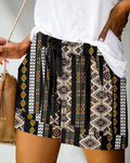 Sienna Shorts para Mujer – Cintura Elástica con Cordón, Bolsillos y Ajuste Cómodo