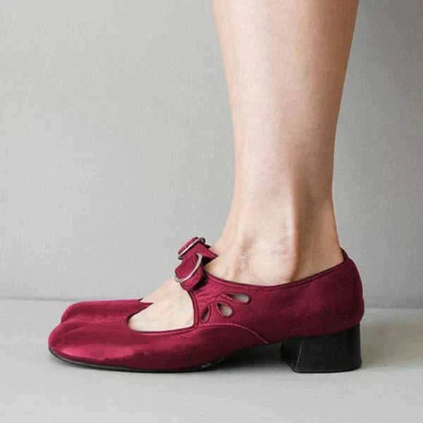Amada Zapatos de Tacón Mujer – Tacones Elegantes en Piel Premium con Comodidad Amortiguada