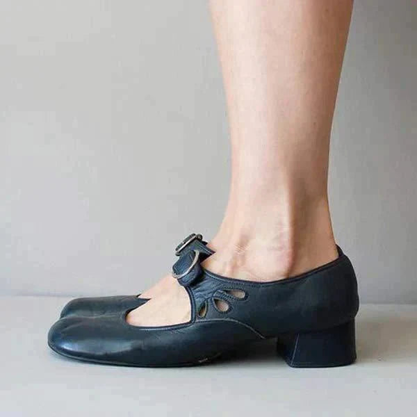 Amada Zapatos de Tacón Mujer – Tacones Elegantes en Piel Premium con Comodidad Amortiguada