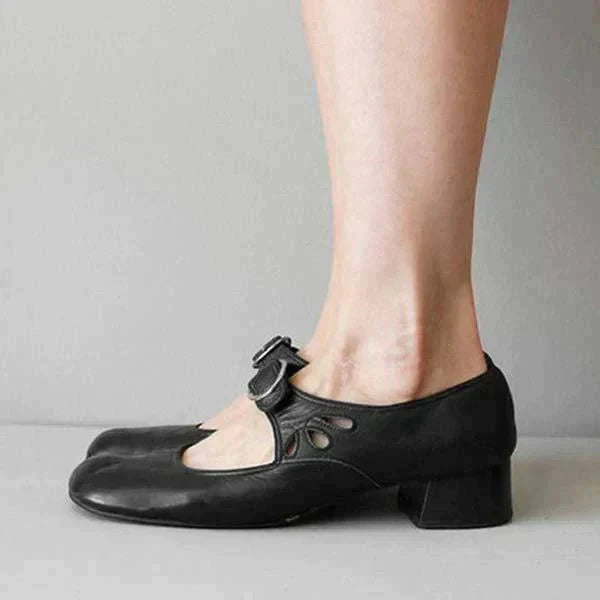 Amada Zapatos de Tacón Mujer – Tacones Elegantes en Piel Premium con Comodidad Amortiguada