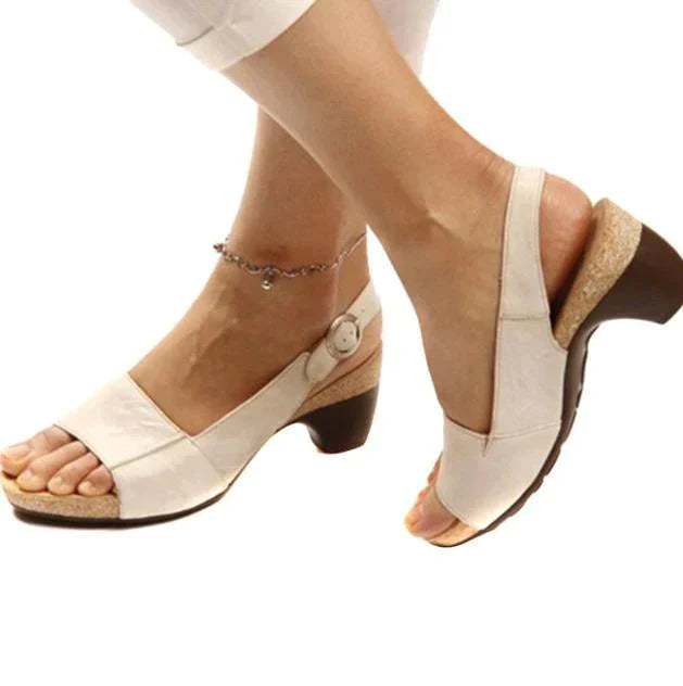 Serene Sandalias Mujer Verano – Sandalias Ajustables Confort, Suela Amortiguada Antideslizante
