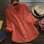 Amy Blouse Femme Élégante – Chemisier Doux Respirant, Coupe Confortable Décontractée