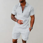 Oliver Conjunto de Verano Hombre – Algodón y Lino, Conjunto Casual Transpirable y Comodidad de Verano