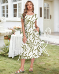 Audrey Gilet Femme Midi – Col Rond, Manches Courtes, Poches & Taille Haute