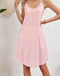 Ava Women's Summer Dress – Sleeveless Swing Dress with Thin Straps & Comfortable Fit