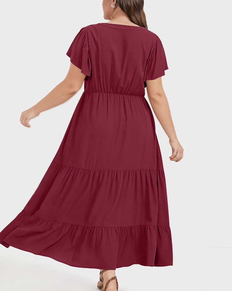 Zoey Kamizelka Damska z Bawełny i Lnu – Sukienka Boho Midi z Kieszeniami, Krój A i Luźne Dopasowanie