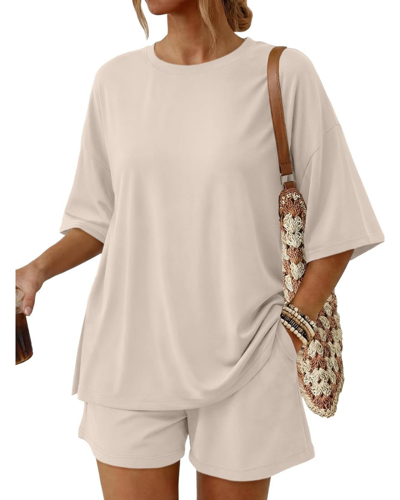 Blair Set Donna 2 Pezzi – Top Oversize e Shorts Morbidi con Coulisse e Tasche