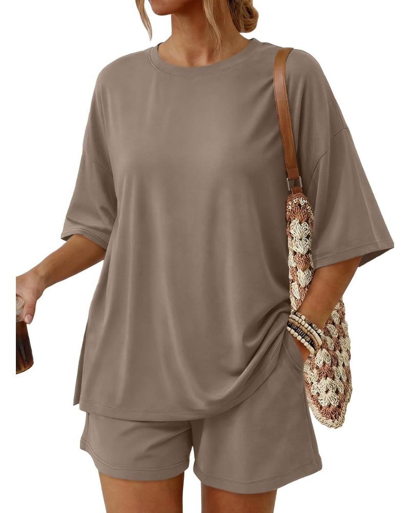 Blair Set Donna 2 Pezzi – Top Oversize e Shorts Morbidi con Coulisse e Tasche