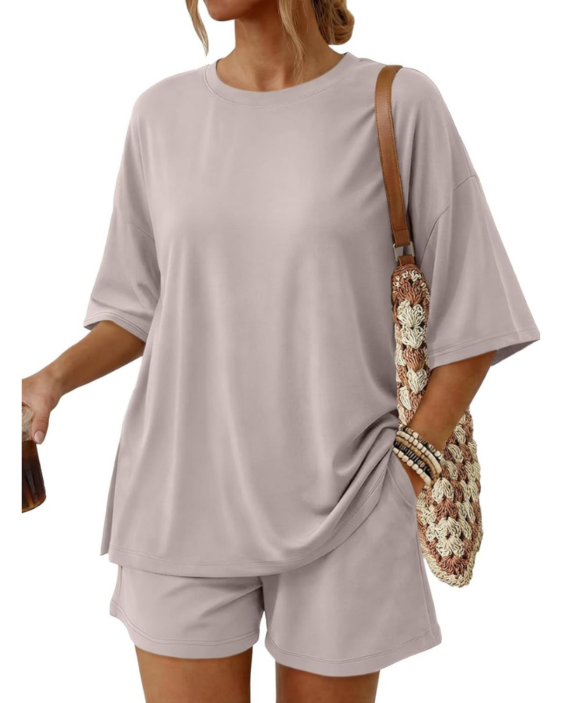 Blair Set Donna 2 Pezzi – Top Oversize e Shorts Morbidi con Coulisse e Tasche
