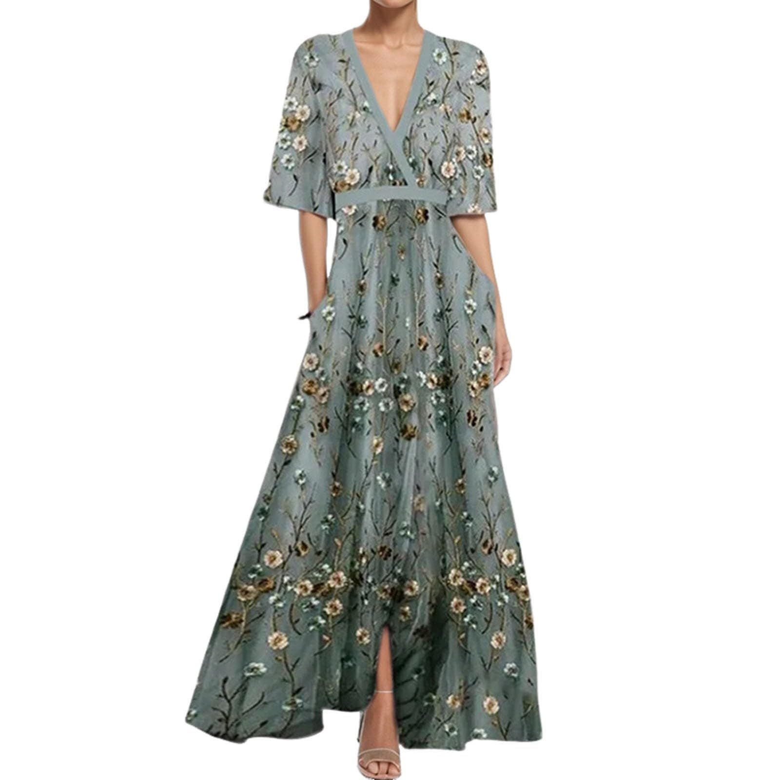 Morgan Damen Sommerkleid – Vielseitige Passform, kurze Ärmel & eleganter Casual-Stil