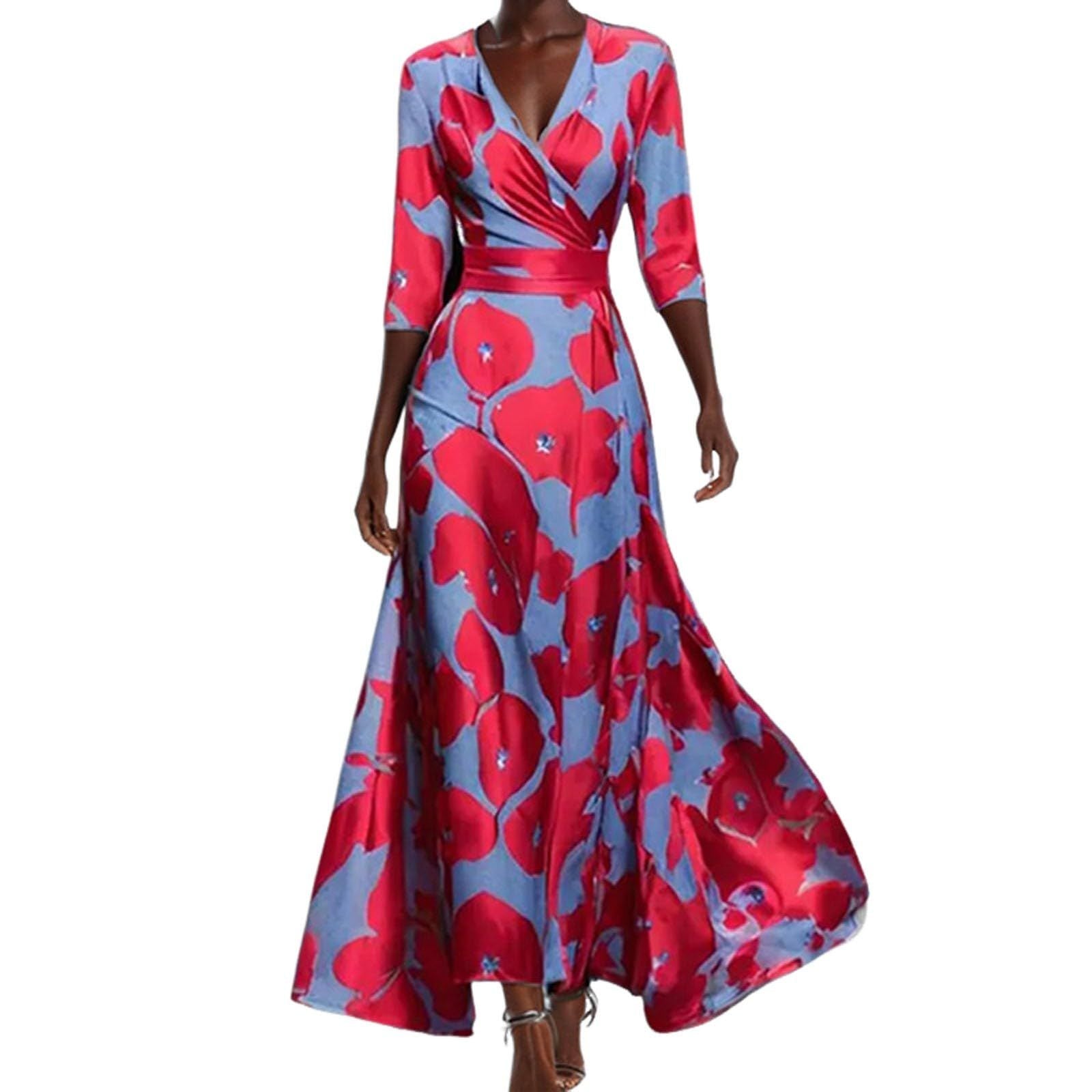 Morgan Damen Sommerkleid – Vielseitige Passform, kurze Ärmel & eleganter Casual-Stil